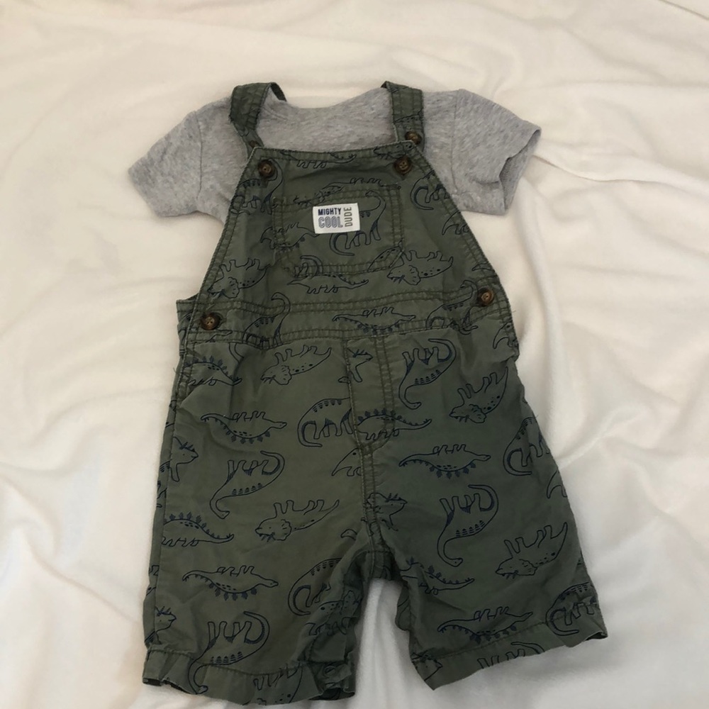 Toddler overalls set